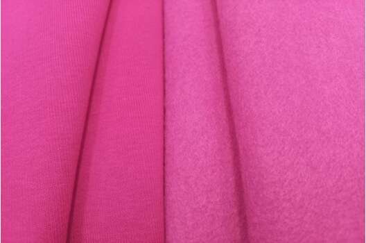 Футер 3-х нитка начес, фуксия, Турция