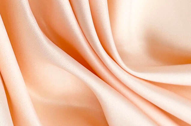 Свадебный сатин матовый, цвет кремовый, арт.34, Турция