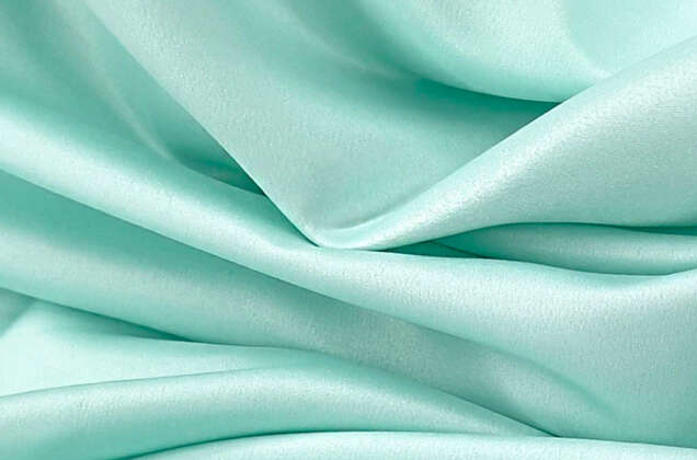 Свадебный сатин матовый, цвет светлая бирюза, арт.33, Турция 1