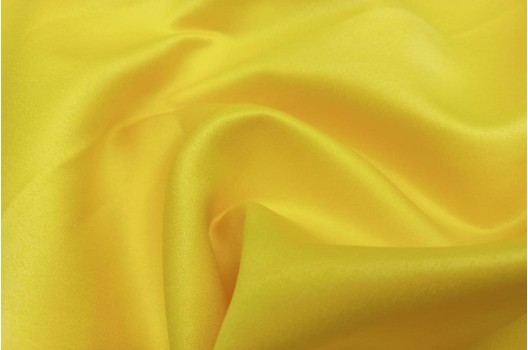 Свадебный сатин матовый, цвет желтый, арт.32, Турция