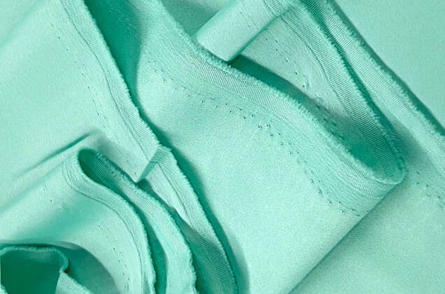 Свадебный сатин матовый, цвет мятный, арт.30, Турция 3