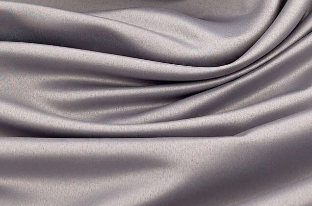 Свадебный сатин матовый, цвет серебряный, арт.27, Турция