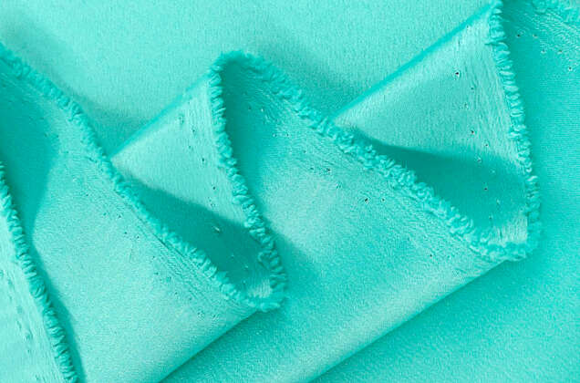 Свадебный сатин матовый, цвет бирюзовый, арт.26, Турция 3