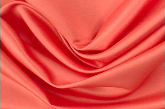 Свадебный сатин матовый, цвет коралловый, арт.25, Турция