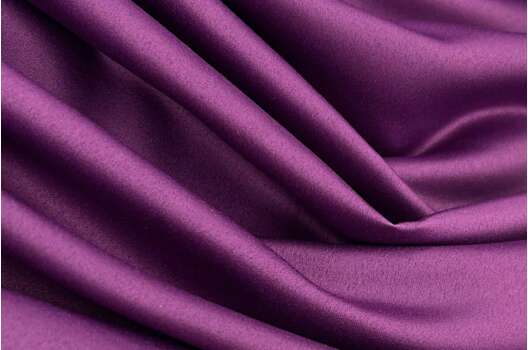 Свадебный сатин матовый, цвет ежевичный, арт.19, Турция