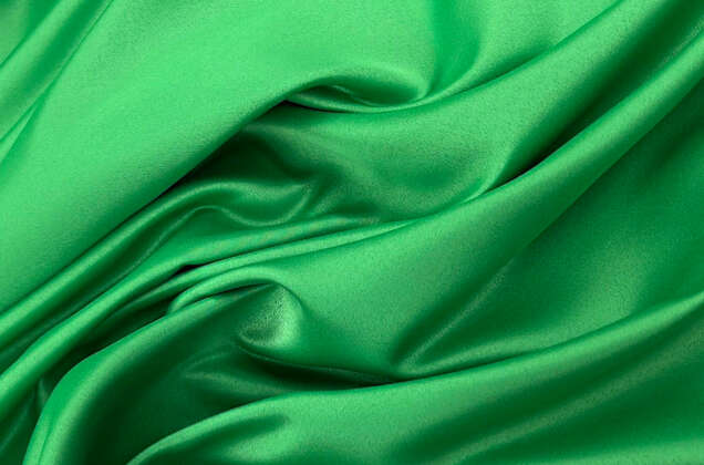 Свадебный сатин матовый, цвет зеленый, арт.16, Турция