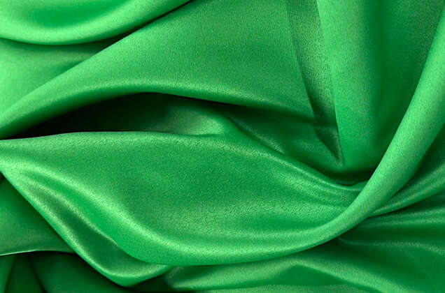 Свадебный сатин матовый, цвет зеленый, арт.16, Турция 1
