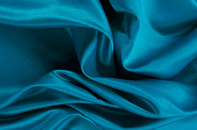 Свадебный сатин матовый, цвет лазурный, арт.11, Турция