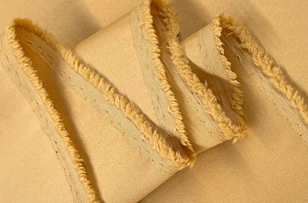 Свадебный сатин матовый, цвет золотой, арт.5, Турция