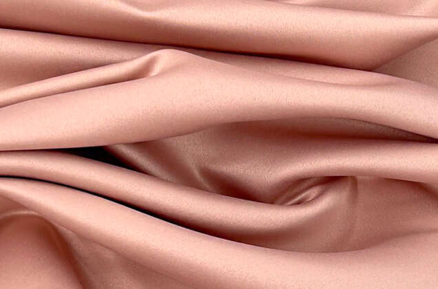 Свадебный сатин матовый, цвет пудровый, арт.4, Турция