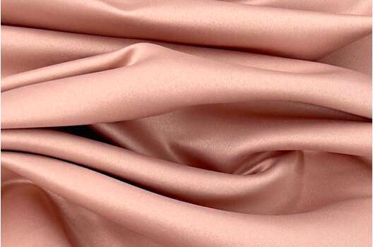 Свадебный сатин матовый, цвет пудровый, арт.4, Турция