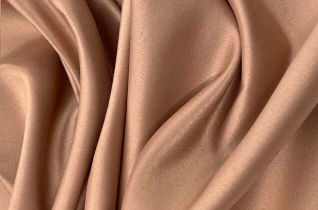 Свадебный сатин матовый, цвет коричневый, арт.55, Турция 2