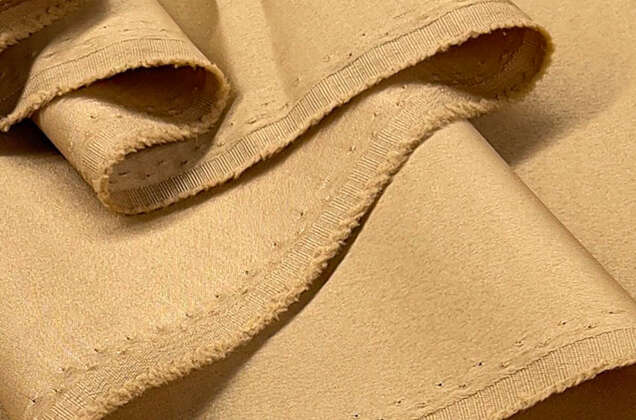 Свадебный сатин матовый, песочного цвета, арт.53, Турция 3