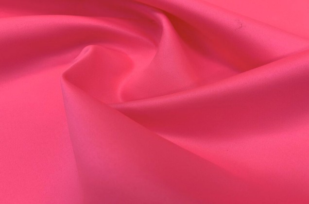 Свадебный сатин матовый, кислотно-розовый, арт.41, Турция 1