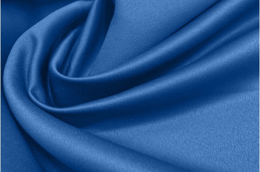 Свадебный сатин матовый, цвет синий, арт.40, Турция