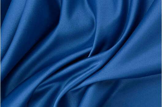 Свадебный сатин матовый, цвет синий, арт.40, Турция