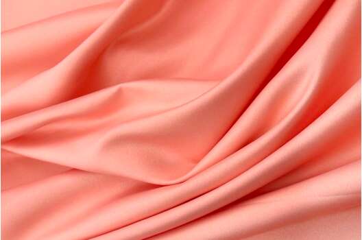 Свадебный сатин матовый, коралловый, арт.37, Турция