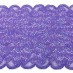 Кружево эластичное цвет: фиолетовый
