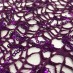Гипюр с пайетками цвет: фиолетовый