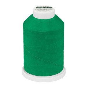 Нитки швейные текстурированные Aeroflock №100 (1000) Madeira, цвет 8500-зеленый