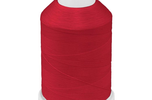 Нитки швейные текстурированные Aeroflock №100 (1000) Madeira, цвет 9470-красный