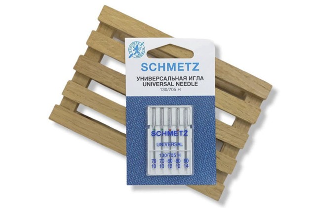 Schmetz Универсальные №70(2), 80(2), 90, 5шт