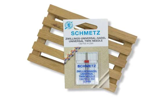 Schmetz Универсальные двойные №80/2.5, 1 шт