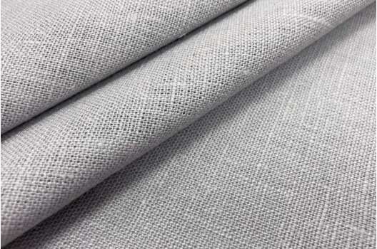 Лен костюмный 09C52, серый цвет