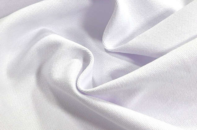 Джинс однотонный, холодный белый (SPAN) 2