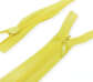Молния потайная, 60 см цвет: желтый