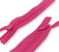 Молния потайная, 60 см цвет: коралловый