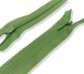 Молния потайная, 60 см цвет: зеленый