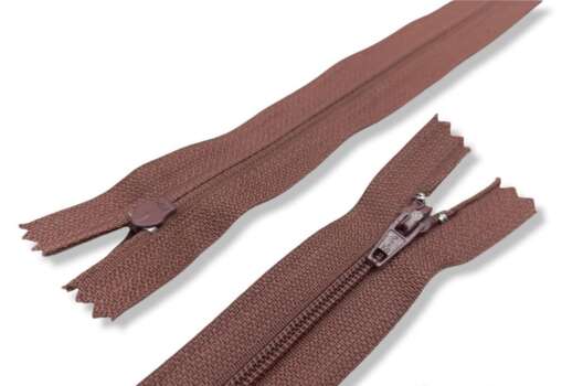 Молния брючная, 18 см, цвет 288 (коньяк)