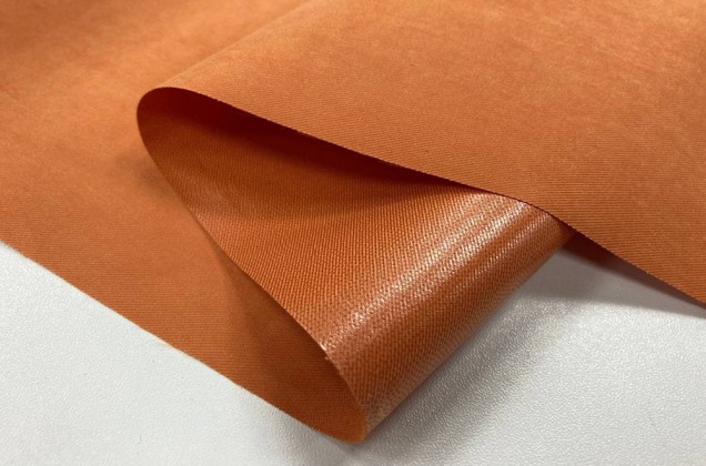 Курточная ткань с мембраной Tops, оранжевая лиса 2