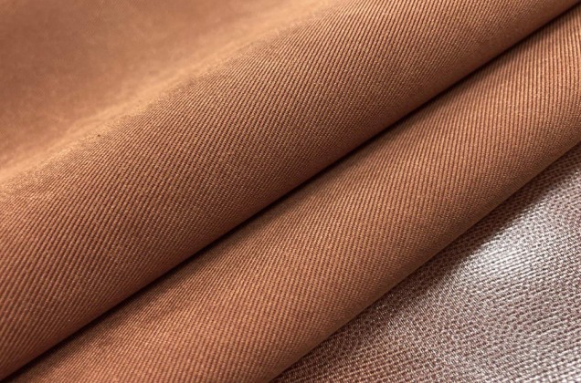 Курточная ткань с мембраной Tops, медно-коричневая