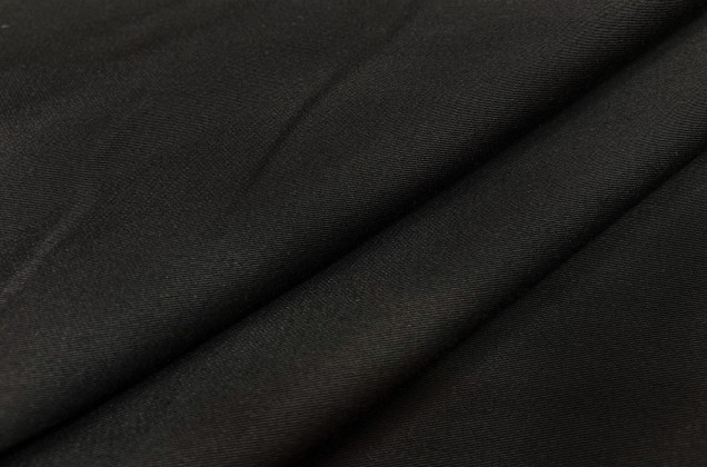 Вискоза-шелк, черного цвета 2