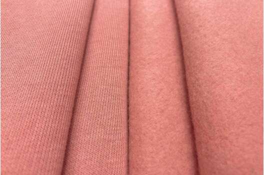 Футер 3-х нитка начес, светлая роза