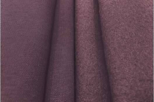 Футер 3-х нитка начес, сорбет с черникой