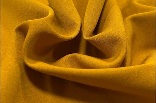 Дабл креп, горчичный