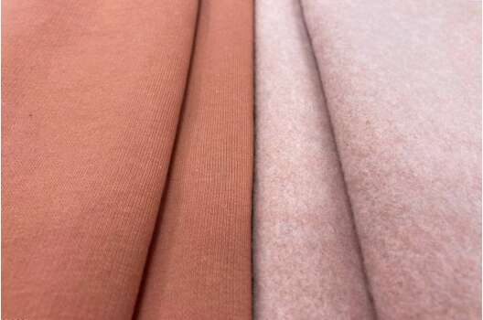 Футер 3-х нитка начес, красно-коричневый