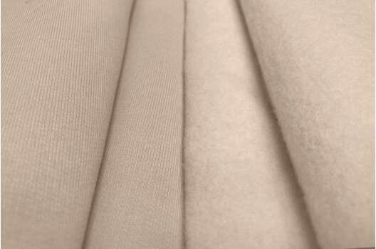 Футер 3-х нитка начес, кремовый