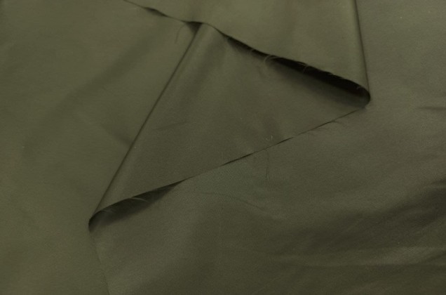 Ткань подкладочная пуходержащая BLOCCO, цвет хаки 3