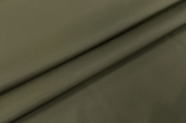 Ткань подкладочная пуходержащая BLOCCO, цвет хаки 2