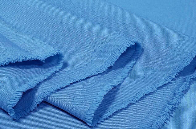 Габардин, голубой (S144) 2