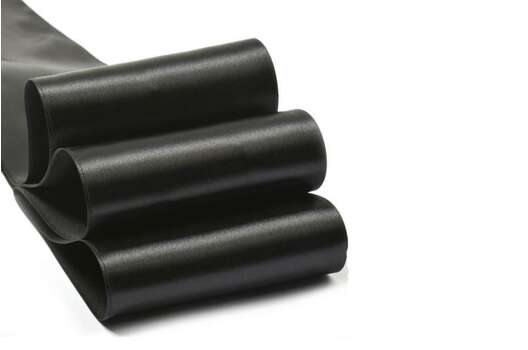 Лента атласная IDEAL, 100 мм, черная (3173)