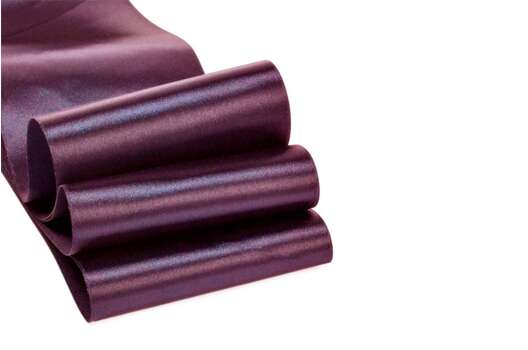 Лента атласная IDEAL, 100 мм, баклажан (3179)