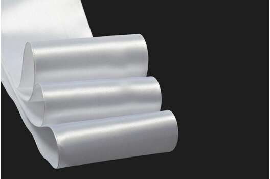 Лента атласная IDEAL, 100 мм, кипенно-белая (3001)