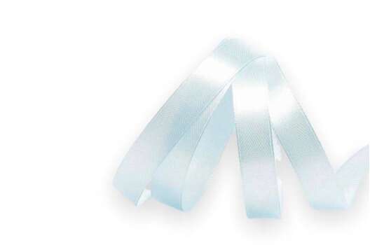 Лента атласная IDEAL, 12 мм, светло-голубая (3102)