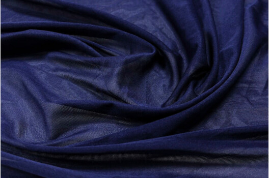 Подкладка трикотажная, темно-синяя