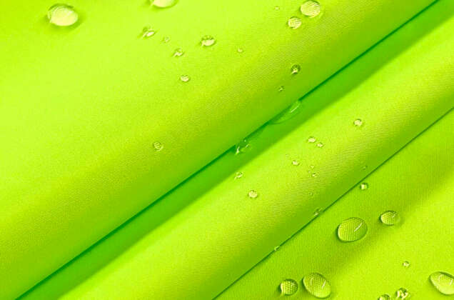 Плащевая Дюспо Royal, лайм неон (59764) 1